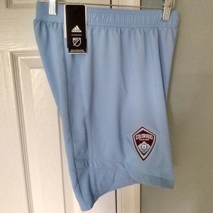 Adidas MLS COLORADO RAPIDS soccer shorts men small